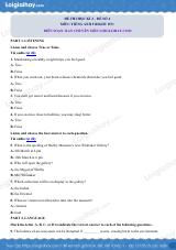 Đề thi học kì 2 Tiếng Anh 9 Right on! - Đề số 4